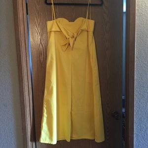 Lisa Says Gah! Yellow Cotton Verona Dress S